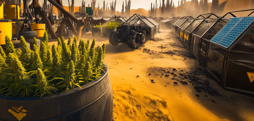 Bright infographic promoting Gas Hunters newsletter with arrow graphics pointing to signup